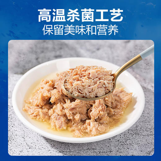珗唛牌水浸金枪鱼罐头185g/031552 肉质细腻味道鲜美 商品图2
