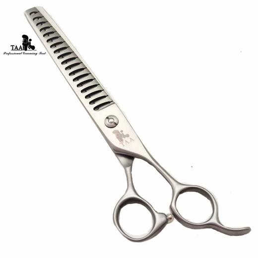 TAA它它宠物美容7寸鱼骨剪DB-7018狗猫泰迪修毛鱼骨剪 商品图4