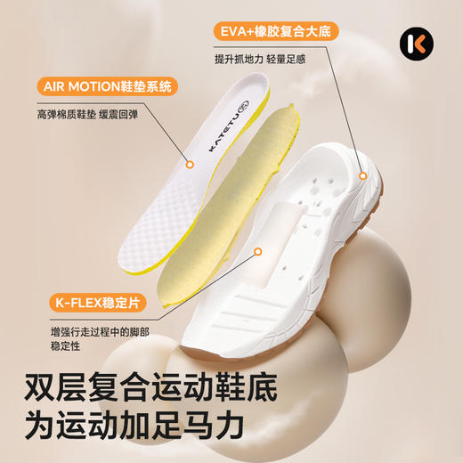 卡特兔童鞋儿童运动鞋2025秋季新品老爹鞋防滑耐磨透气休闲运动鞋 商品图2