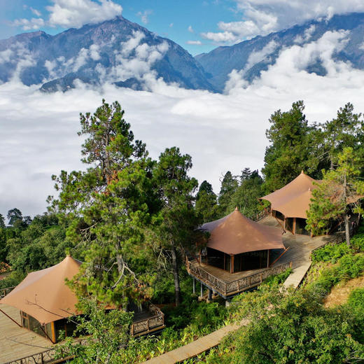 3天2晚【康藤·阿鲁腊卡帐篷营地】暑期专属！含入住期间三餐美食、营地下午茶、丛林徒步、丰富特色活动等，饱览雪山云海之美~ 商品图4
