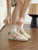 🌸夏日白月光❗️偷偷增高4cm❗️【SACHA 内增高休闲德训鞋BTBY-QG006】🍬，又软又不失质感，😄穿上脚舒适轻盈又很显瘦❗️ 👉粉色/银色，两色可选🥰 商品缩略图3