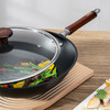 德铂优质精铁不锈炒锅 平底窒氮炒菜锅不粘锅无涂层炒锅 商品缩略图4