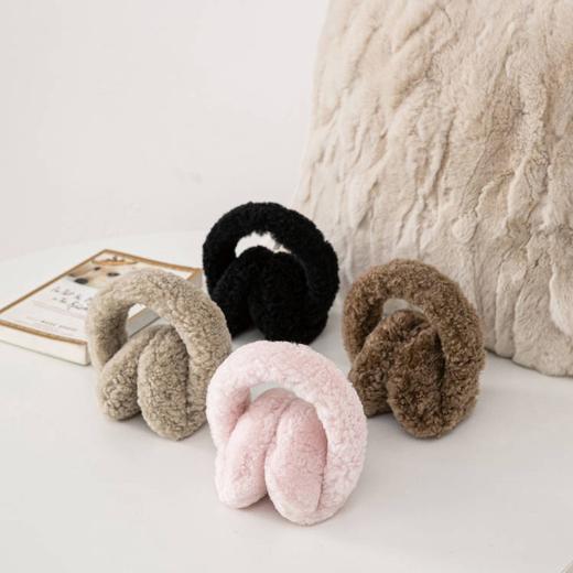 【澳洲品牌】EVERAU美利奴羊皮毛一体耳罩泡芙小羊-儿童耳罩EAA014 商品图3