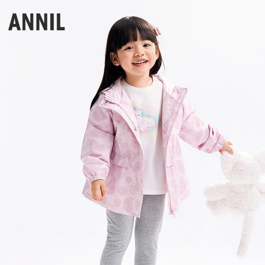 【实体店同款】女童外套冬季新款安奈儿童装XG545214 商品图0