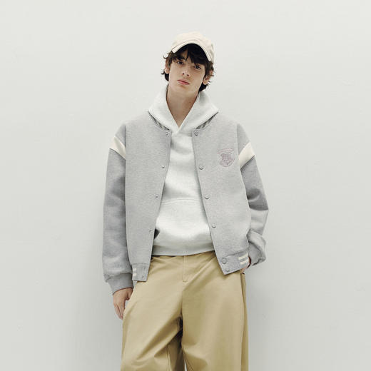 [商场同款]森马哈利波特联名外套男学院风棒球服情侣2025秋季新款 商品图2