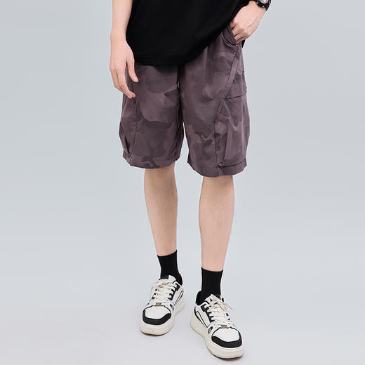 【新品上新】HX 夏季工装休闲宽松五分裤C206520017101/02 商品图9