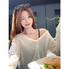 <曾小咸推荐>松弛感宽松针织罩衫吊带两件套【预售3-15天发货】 商品缩略图0