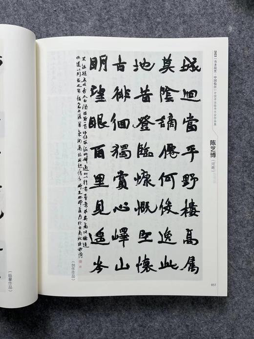 2023年《书圣故里-中国临沂》中国书法临书大会作品集 商品图6