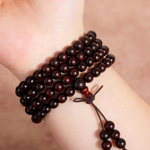 敦煌文创·紫气东来小叶紫檀手串 ， 精选紫檀原木，匠心手工打磨，男女同款 商品图8