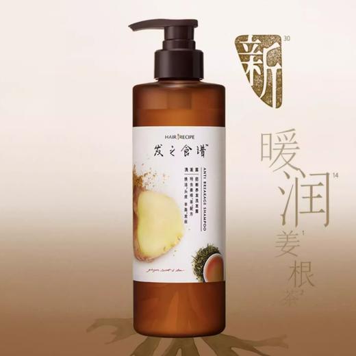 发之食谱生姜根茶防断洗发水|东方茶萃+四重姜根元，强韧发丝，减少落发断发 商品图4