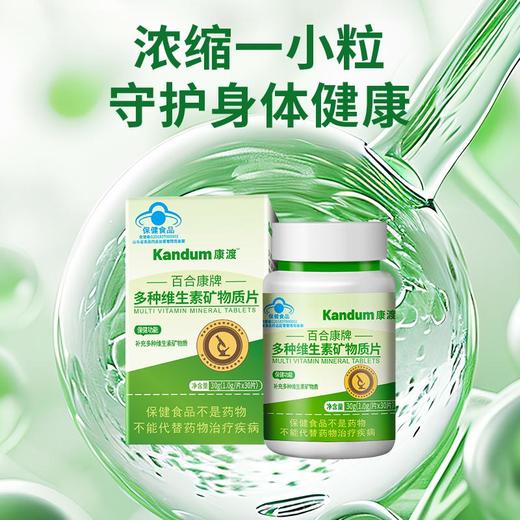 【康渡多维素片】15种维生素矿物质，协力补充关键营养，浓缩一小粒，守护身体健康。 商品图5