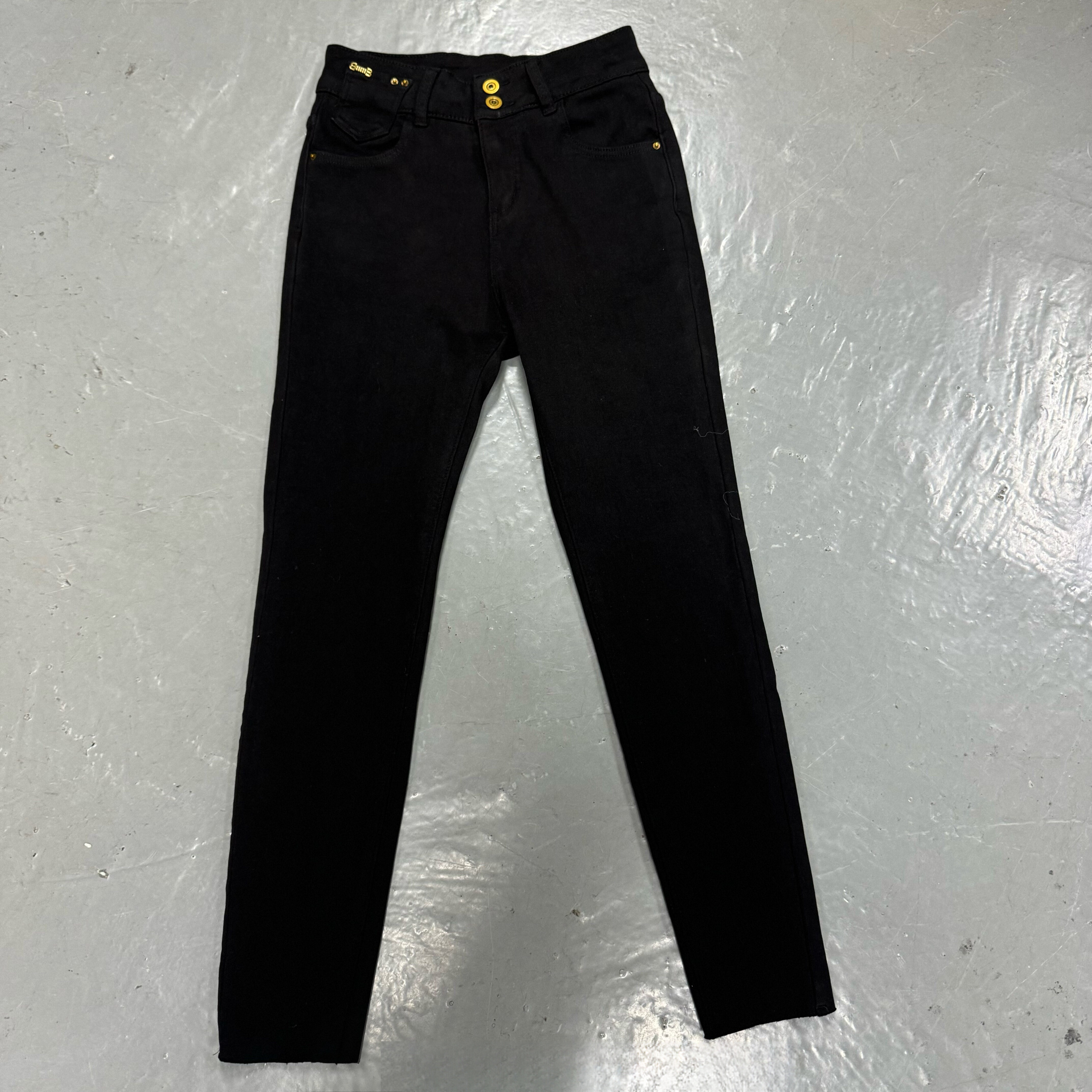 B铅笔小脚弹力加绒牛仔裤 冬季 952034010017