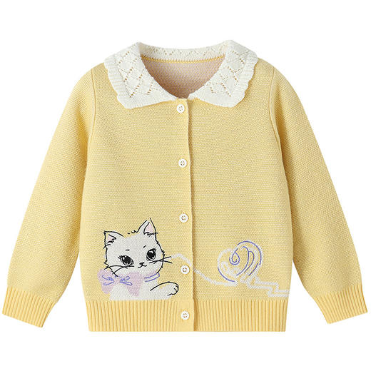 【实体店同款】女童开衫秋季新款安奈儿童装XG534118 商品图5