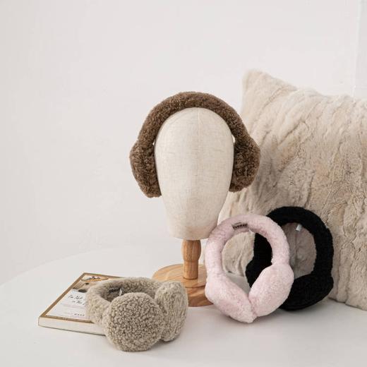 【澳洲品牌】EVERAU美利奴羊皮毛一体耳罩泡芙小羊-儿童耳罩EAA014 商品图1