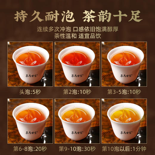 茶马世家安化黑茶官方旗舰店正品湖南茯茶手筑金花茯砖480g 商品图8