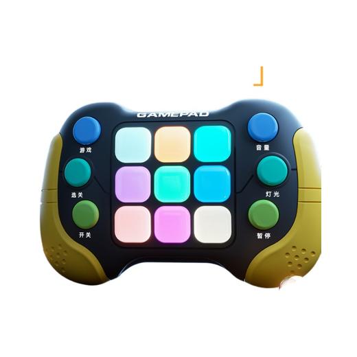 【比比谁的反应快 实在太好玩了】升级轻触版速推游戏机 儿童闯关按按乐 思维逻辑益智 打地鼠解压智力玩具 商品图4