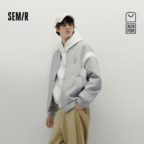 [商场同款]森马哈利波特联名外套男学院风棒球服情侣2025秋季新款