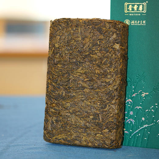 晋丰厚 苏溪春雪 700克高马二溪苏家溪原料安化黑茶手筑茯砖茶 商品图1