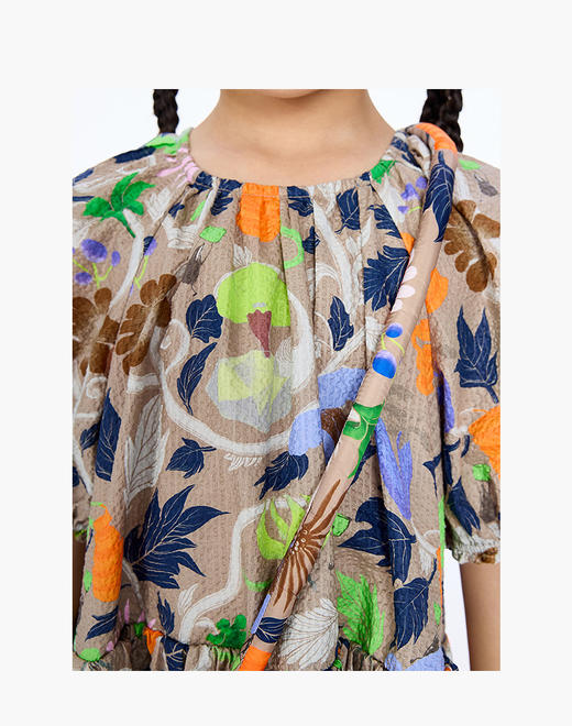 jnby   25年秋款  短袖连衣裙  1P7G11230 商品图4