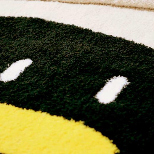 怪奇鹅半边绒毛毯-棋盘格款 商品图3