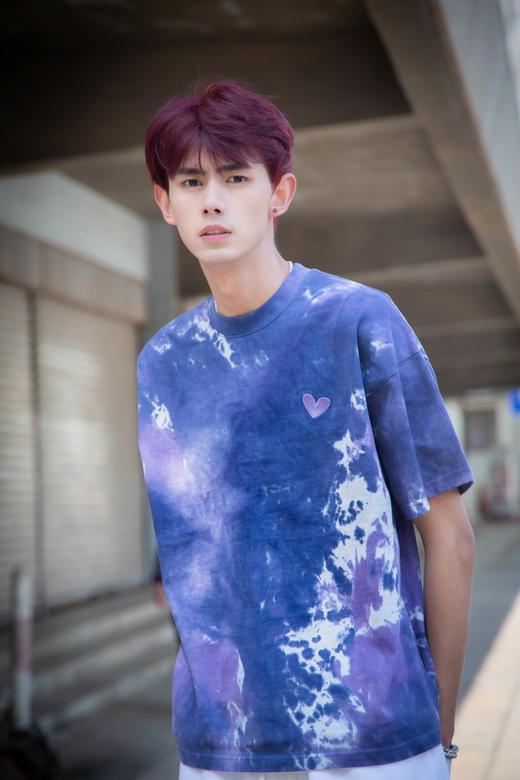 W426312218扎染短袖T恤 商品图0