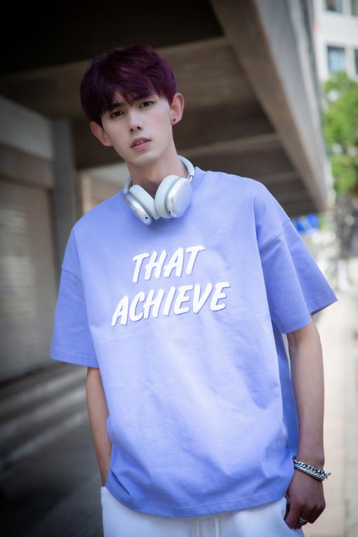 W426312220手绘字母短袖T恤 商品图0