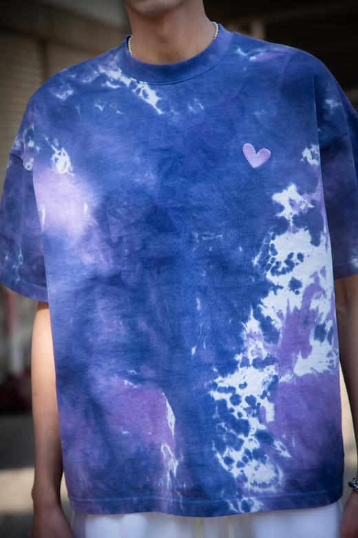 W426312218扎染短袖T恤 商品图1