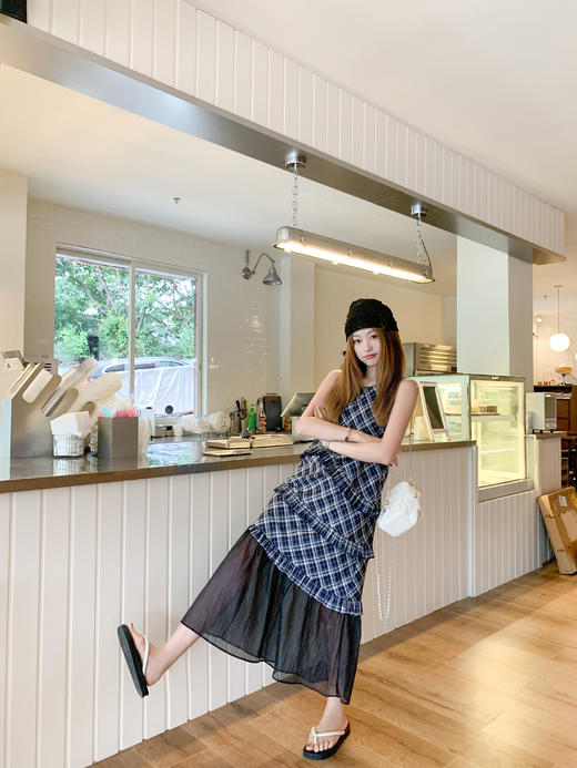 【折后再享2件88折】现货秒杀！微信打折价！木耳边花边拼蕾丝连衣裙 日常209.99/件 立减80 秒杀129.99/件！！ 商品图6