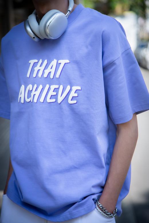 W426312220手绘字母短袖T恤 商品图1