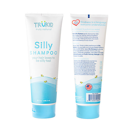 【陈小舒】TruKid 儿童天然小调皮洗发水 236ml 商品图4