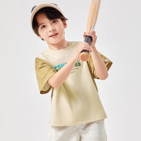 B.DUCK小黄鸭童装夏季男童短袖T恤105-150 BF2501910A