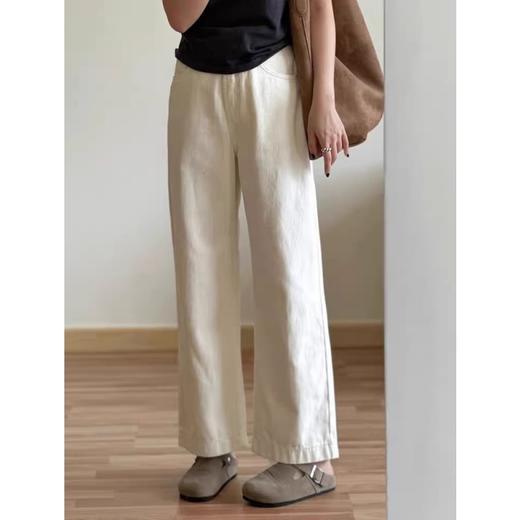 裁缝学苑AQ515棉麻直筒九分微阔腿裤纸样女装休闲裤子服装打板 商品图1