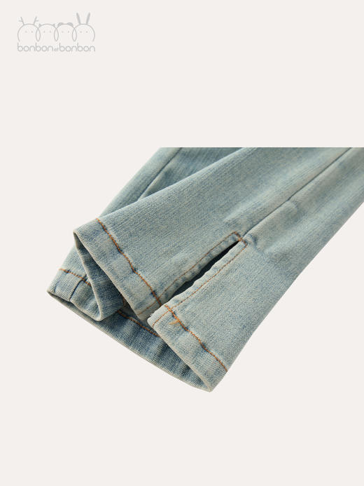 侧开叉微喇叭裤 商品图4