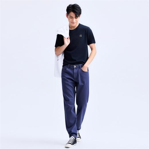 佐丹奴BM男装25年新款纯棉直筒牛仔裤13115109 商品图7