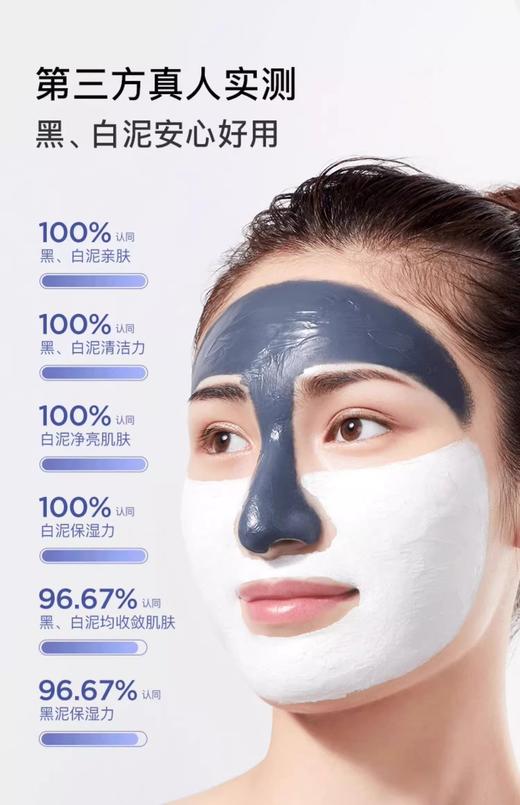 【自营】RNW双色去黑头泥膜清洁毛孔补水保湿男女涂抹式面膜 商品图0