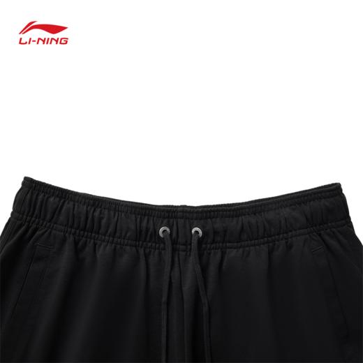 李宁反伍BADFIVE男子直筒冰感舒适吸湿排汗宽松卫裤AKLV217 商品图5