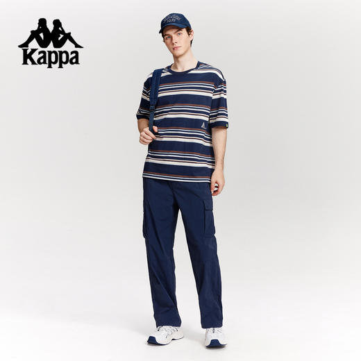 Kappa卡帕背靠背运动裤男2025新款秋季直筒裤休闲防泼水跑步裤子K0F52AY72 商品图4