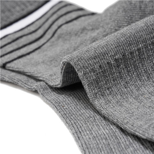 佐丹奴男装棉质撞色条纹中长袜子（一扎两双）01155011 商品图5