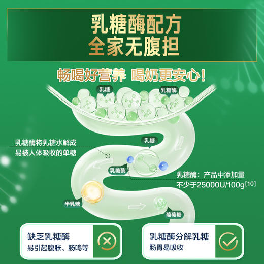 贝因美全能优+强化营养配方奶粉全家营养奶粉800g成人粉 商品图4