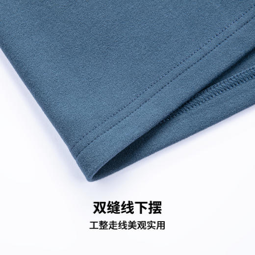 圣得西2025年秋季新款双面防德绒半拉链男士针织休闲百搭套头卫衣 商品图9