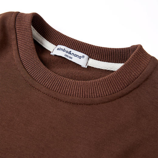 【辛巴娜娜】simbanana男童上衣秋装新款中大童假两件卫衣 商品图2