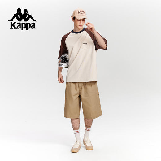 Kappa卡帕背靠背运动短裤男2025新款夏季休闲宽松五分裤女运动裤KPCICDY17 商品图3