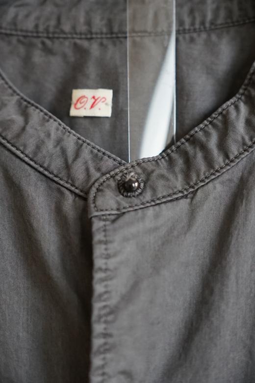 OUTIL炭黑中长款衬衣 商品图1