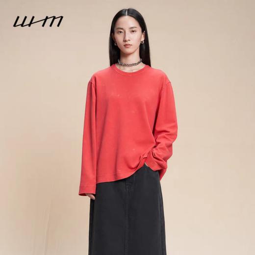 2楼素然柔软针织布宽松长袖T恤吊牌价1150 商品图4