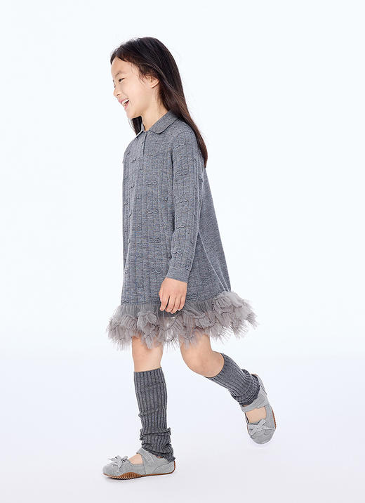 jnby  25年秋款  长袖毛衫连衣裙   1P8G11990 商品图6