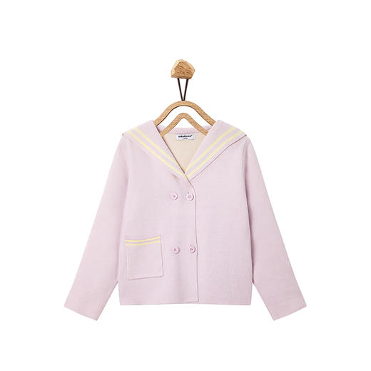 【辛巴娜娜】simbanana女童套装春秋新款中大童学院风甜美两件套 商品图1