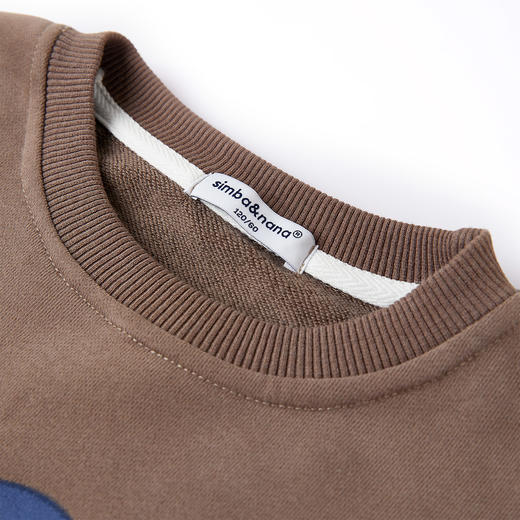 【辛巴娜娜】simbanana男童卫衣新款春秋款儿童长袖上衣中大童装男孩秋 商品图2