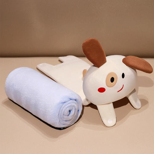 自然醒多巴胺动物立体卷毯小被子午睡毯空调毯办公室学生盖腿毛巾毯QYL 商品图12