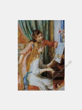 钢琴前的少女/300片