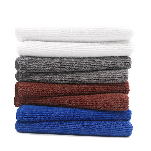 厨房抹布 家用抹布 咖啡厅奶茶店清洁吸水不掉毛保洁抹布 超细纤维小方巾 商品图4